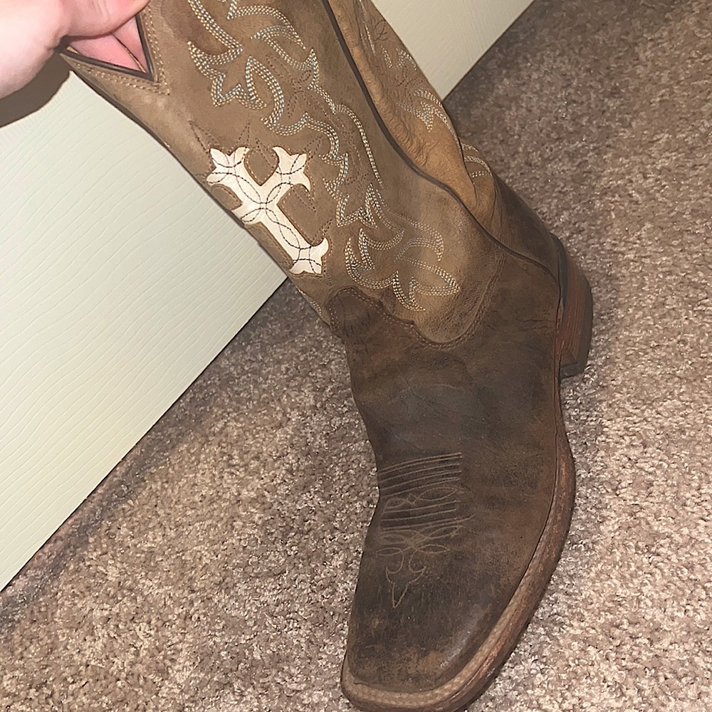 Tony Lama✴️ Women’s cowboy boots square toe